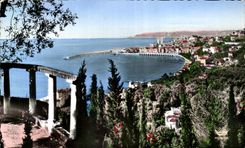 CPA Menton Vue Generale Prise de Garavan