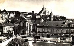 CPA Lisieux Le Carmel et la Basilique