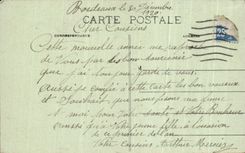 CPA Bordeaux Le Pont de la Bastide Bateau