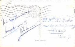 CPA the Dimension Of Nice Azure the Walk of English Palm trees