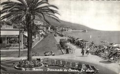 CPA Menton Promenade du Casino La Plage