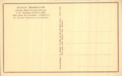 CPA Massillon School Old hotel Fieubet Quay of Celestins Paris