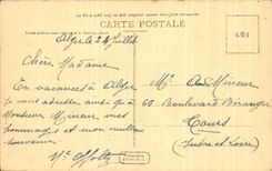 CPA Un Bordj Dans Une Palmeraie Algerie 