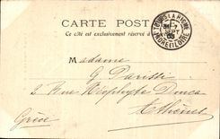 CPA Tours Statue of Balzac