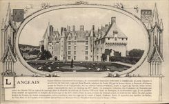 Castillo grande de CPA Langeais