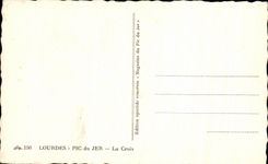 CPA Lourdes Pic du Jer La Croix