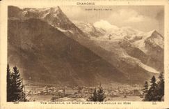 CPA Chamonix Mount Blanc View the White And the Needle Of the South