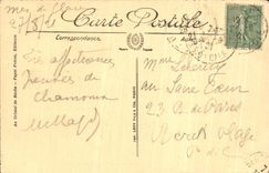 CPA Chamonix Mount Blanc View the White And the Needle Of the South