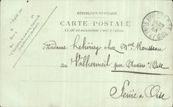 CPA tienen la tranvia de Saint Laurent de la iglesia