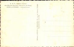 CPA Cere la Ronde EGF 