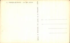 CPA Thonon Les Bains the Tooth D' Oche