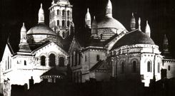 CPA Perigueux La Cathedrale Saint Front Illuminee