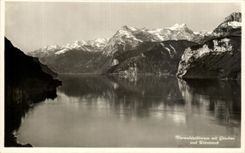 CPA Vierwaldstrasttersee mit Gitschen und Uriritock