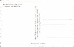 Edificios de CPA del ataque frontal de los dormitorios en la abadia del claustro de Royaumont Asnieres en Oise