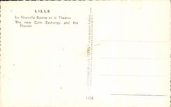 CPA Lille the New Stock Exchange and the Theater