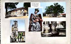 Casa de CPA Notre Dame De Buglose Moors de la entrada antigua del roble de Ranquines de la camara acorazada