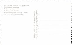 Casa de CPA Notre Dame De Buglose Moors de la entrada antigua del roble de Ranquines de la camara acorazada