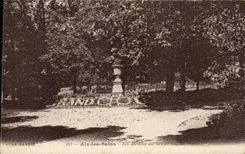 CPA Aix Les Bains Les Jardins du Grand Cercle
