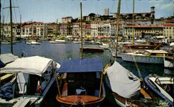 CPA the Dimension of Cannes Azure Ouai Saint Pierre and Suques