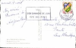 CPA Toulouse el museo del color de rosa de la ciudad de Augustins