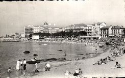 CPA la opinion de la cornisa del oro de la playa de Raphael del santo