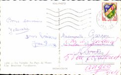 CPSM En Vendee Au Pays de Monts Une Bourrine Vendeenne