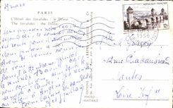 CPA Paris L'Hotel Des Invalides Le Dome 