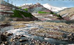 CPA Beuil et le Mont Mounier Vue Prise du Cians