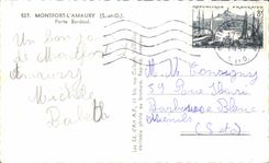 CPA Montfort L'Amaury Porte Bardoul