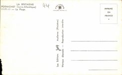 CPA Brittany Pornichet the Beach