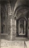 CPA Mont St Michel Abbaye Eglise Romane 