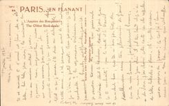 CPA Paris While Strolling Ancestor of the secondhand booksellers