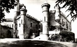 CPA De Villefranche In Beaujolais wine the Castle of Montmelas