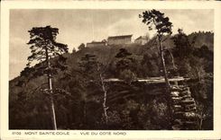 CPA Mont Sainte Odile Vue De Cote Nord