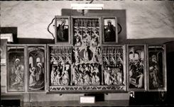 CPA Ternant Church Small Tryptique Life and Triumph of the Virgin