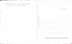 CPA Ternant Church Small Tryptique Life and Triumph of the Virgin