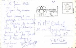 CPA Lausanne Leman et Dent d'Oche vus de Montbenon Suisse