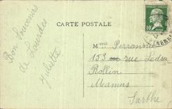 CPA Lourdes La Vierge couronnee de I'Esplanade