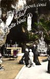 CPSM Lourdes La Grotte Miraculeuse
