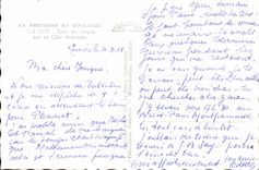 CPA Bretagne En Couleurs Effet de vague sur la Cote Bretonne