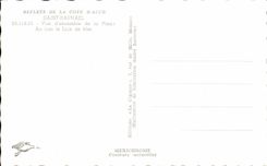 Reflexiones de CPA de la dimension del cuadro total de Raphael del santo azul de la playa con lejos el leon