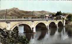CPA Hendaye Free Spanish Border the Bridge