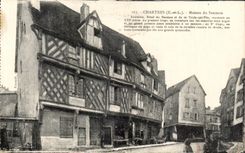 CPA Chartres Maison du Saumon