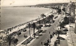 CPA Nice the Bay of the Angels Walk of the English