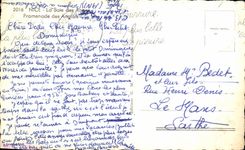 CPA Nice the Bay of the Angels Walk of the English