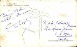 CPA the Dimension of Cannes Azure Escaped on the Small cross