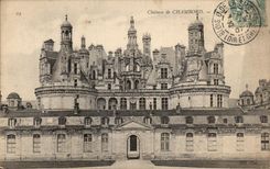 CPA Chateau de Chambord Facade