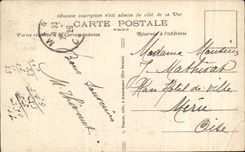 CPA Aiguilles of Chamonix the Edge of Grepon Switches green in the content