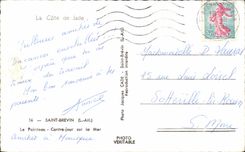 Santo Brevin de CPA el sacador contra dia en el pescador del mar