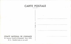 CPA Femelle koala et son petit 